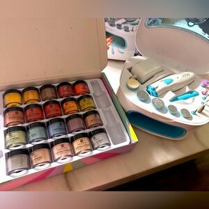 Kiss nails Drill and 20 acrylic powder set